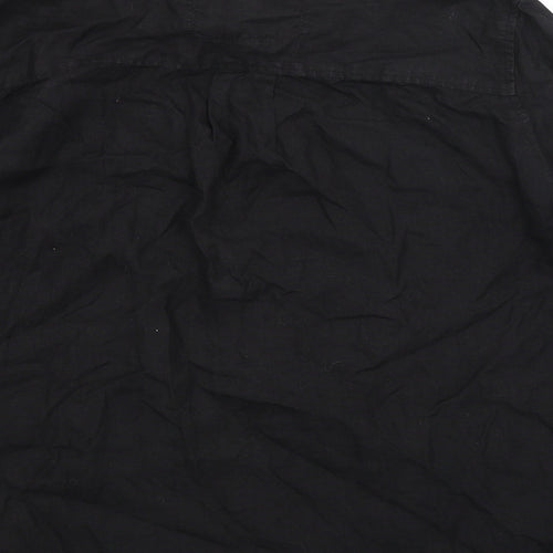 Weekend Womens Black   Basic Button-Up Size M