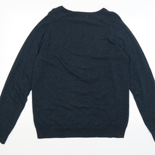George Mens Blue   Pullover Jumper Size M