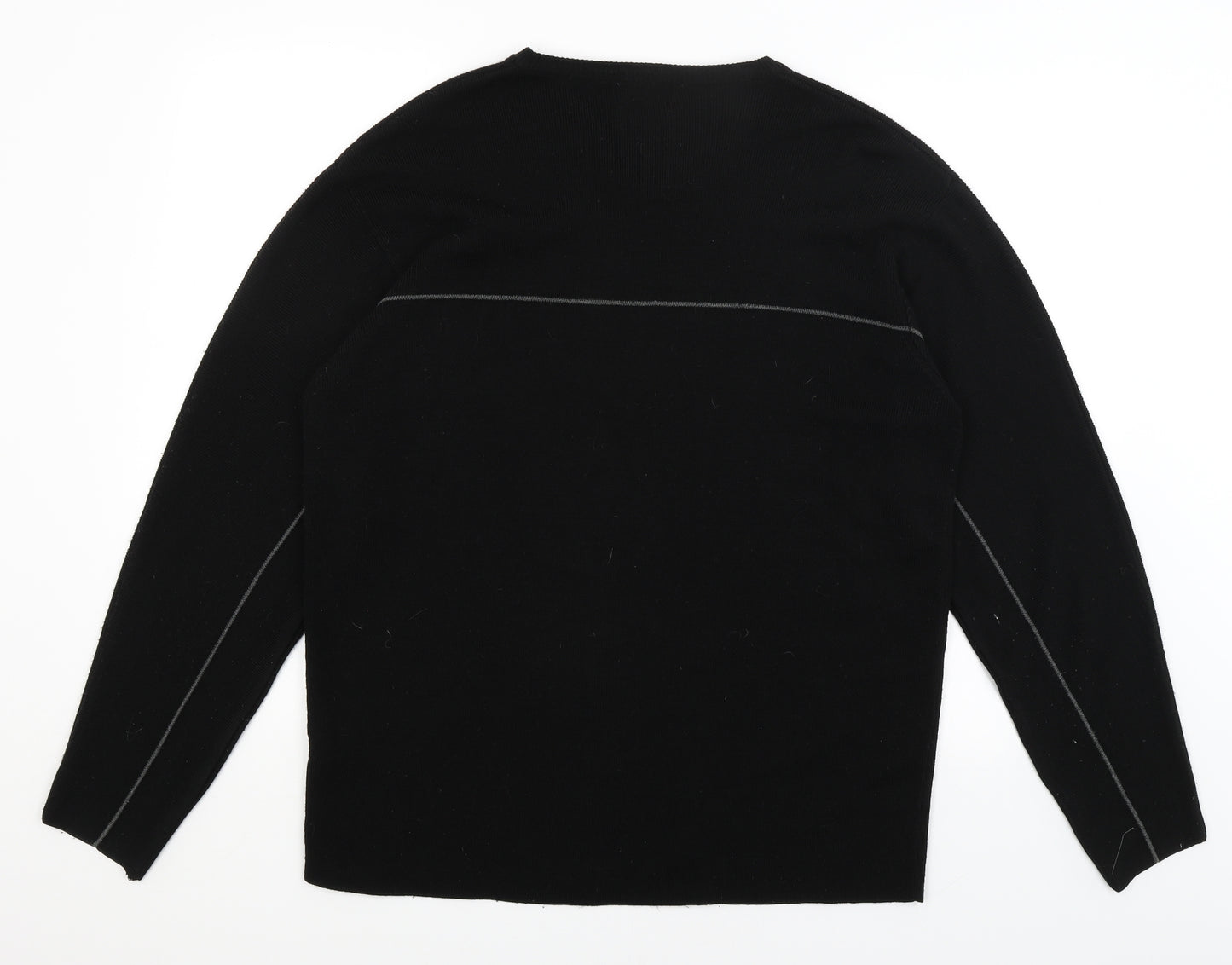 Cedar Wood State Mens Black   Pullover Jumper Size XL