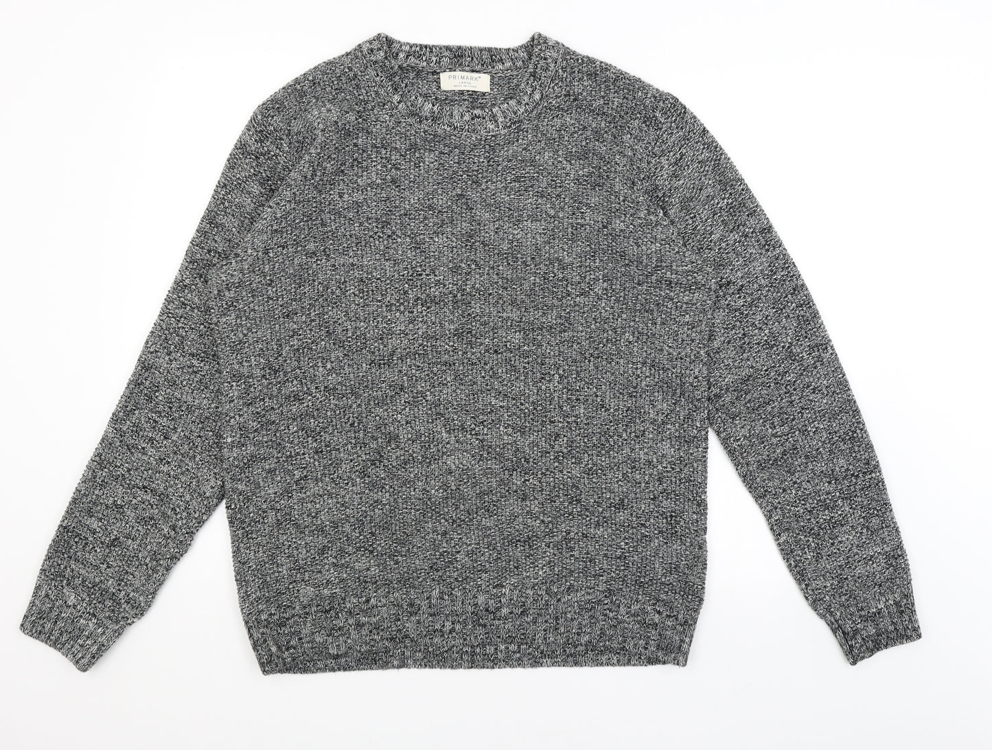 Primark Mens Grey   Pullover Jumper Size L