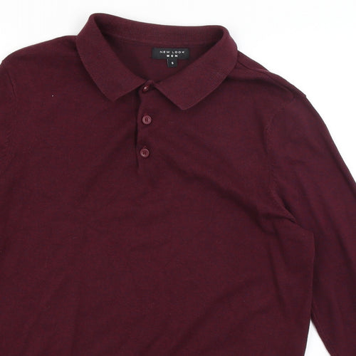 New Look Mens Red    T-Shirt Size S