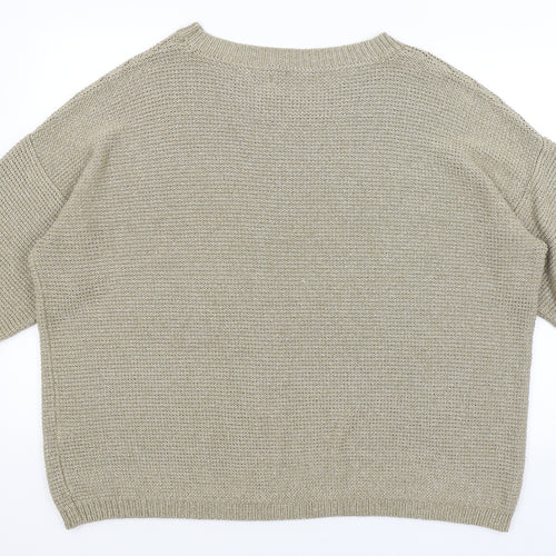 Changes Womens Green   Pullover Jumper Size 32