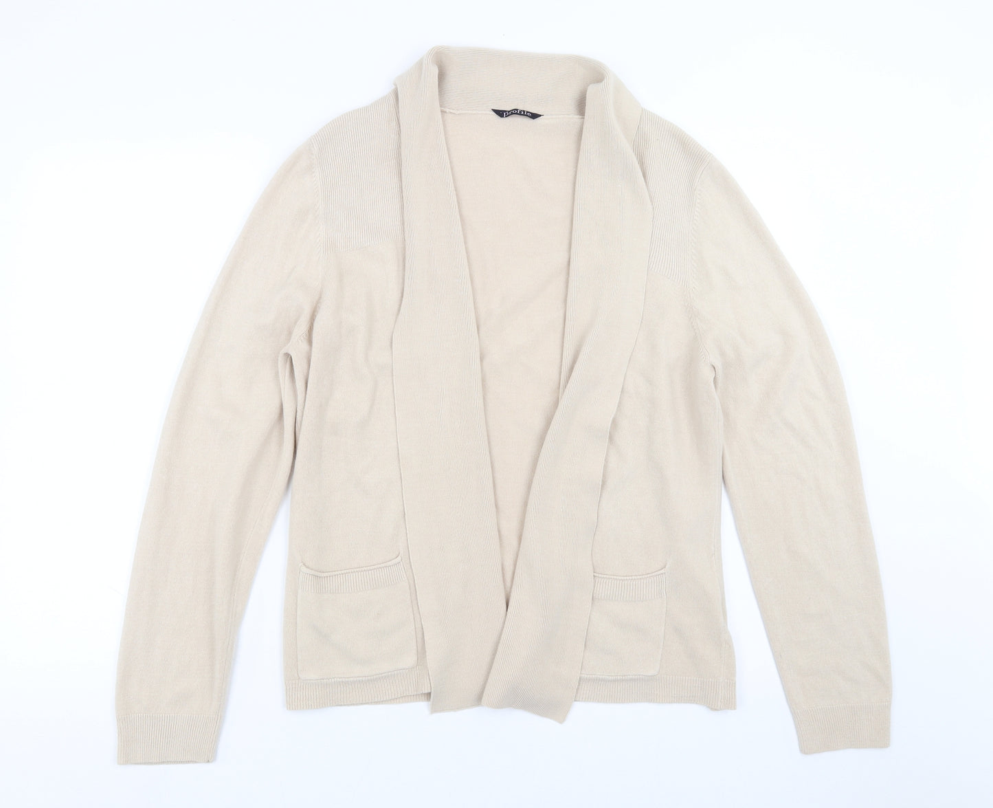 BHS Womens Beige   Cardigan Jumper Size 20