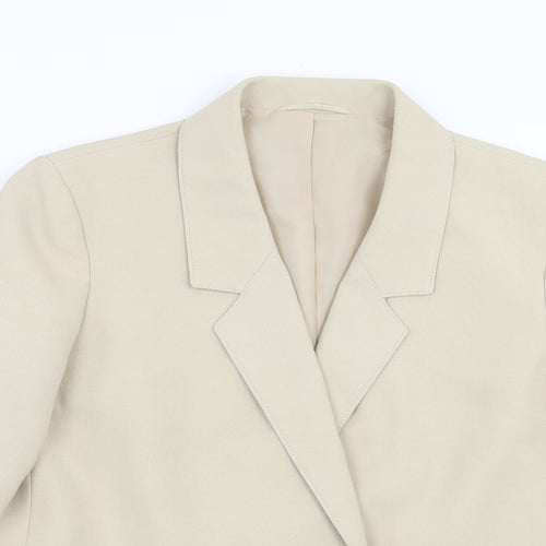 st Michael Womens Beige   Jacket Suit Jacket Size 14