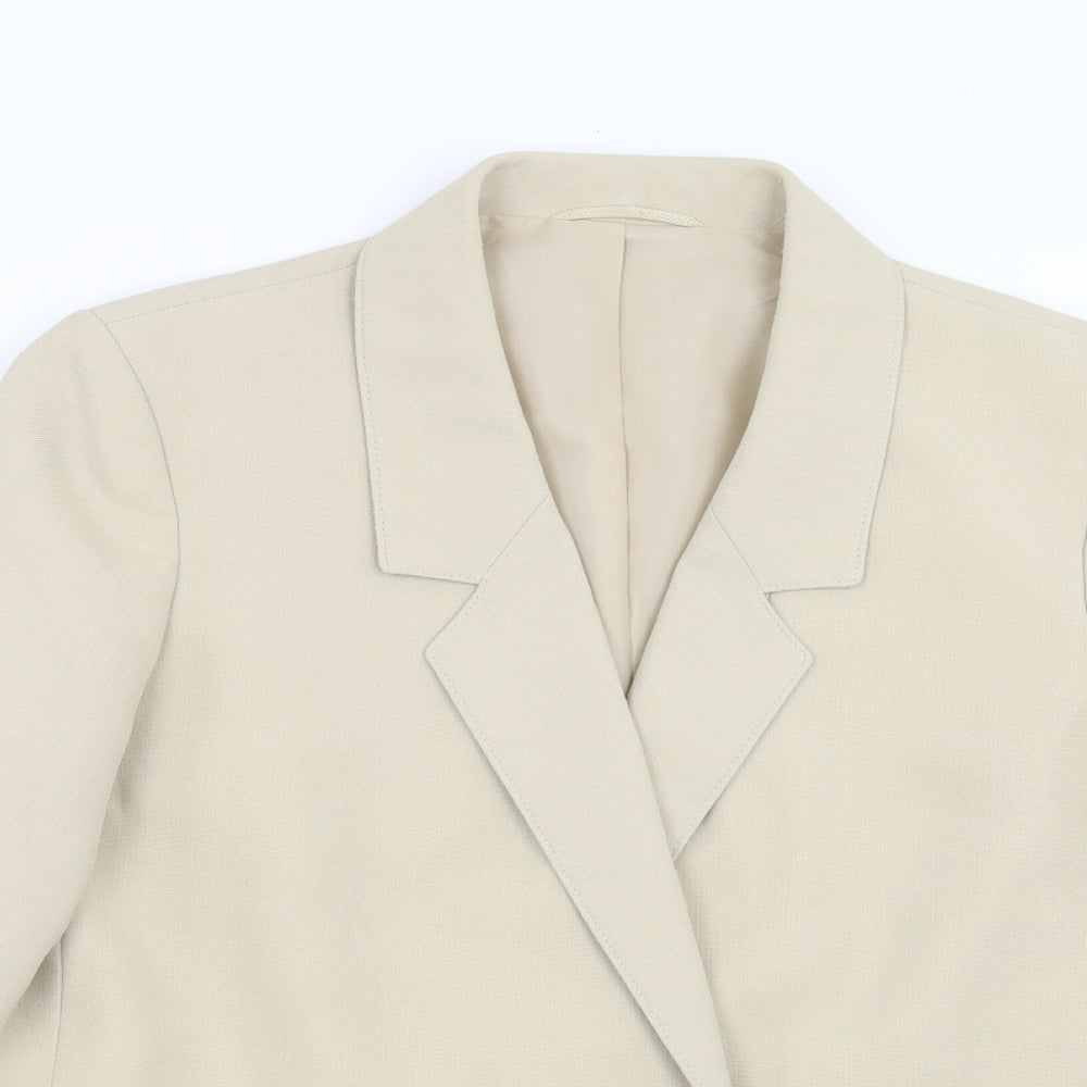st Michael Womens Beige   Jacket Suit Jacket Size 14