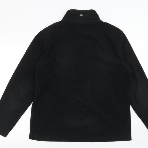 Craghoppers Mens Black  Fleece Pullover Jumper Size XL