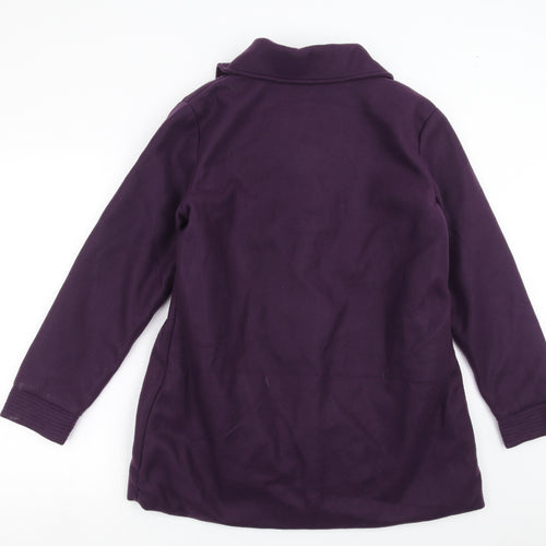 Gabriella Vicenza Womens Purple   Jacket Coat Size 10