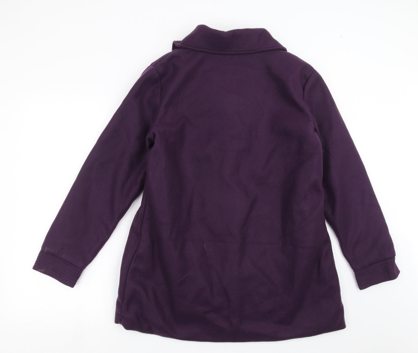 Gabriella Vicenza Womens Purple   Jacket Coat Size 10