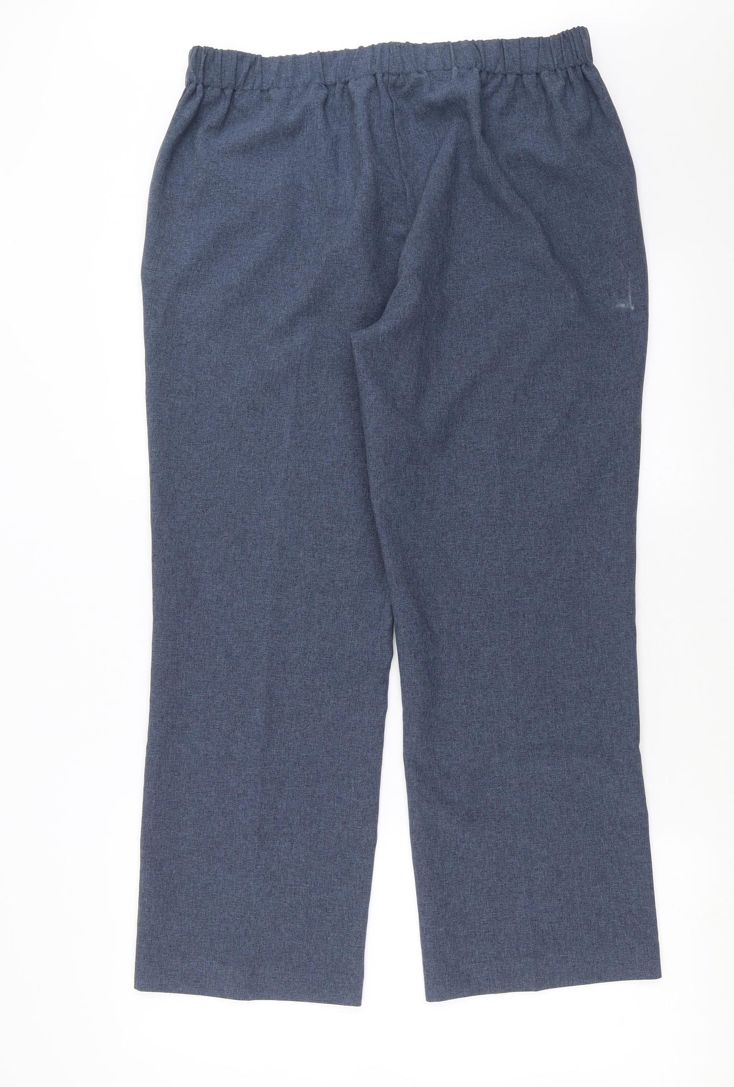 Bonmarché Womens Blue   Trousers  Size 16 L27 in