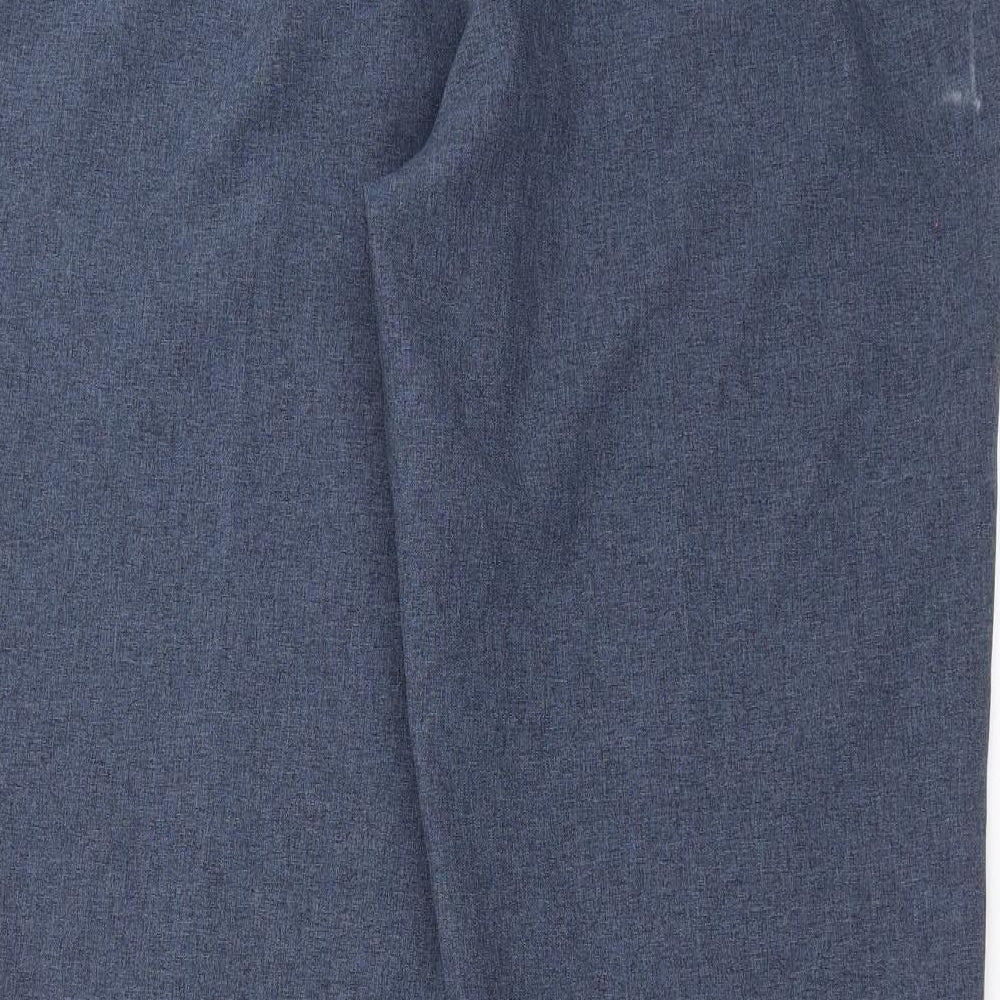 Bonmarché Womens Blue   Trousers  Size 16 L27 in