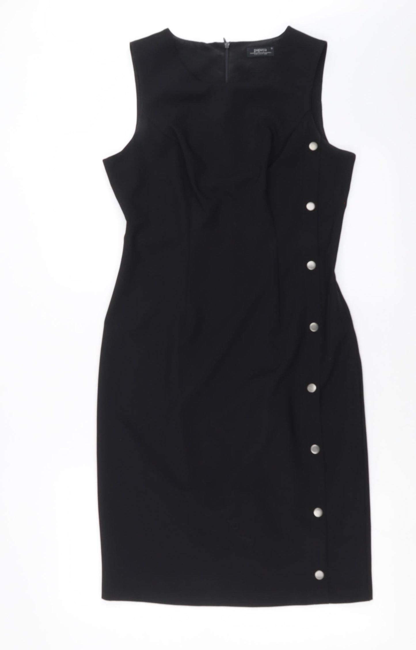 Papaya Womens Black   Shift  Size 12