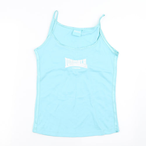 Lonsdale Womens Blue   Camisole T-Shirt Size 12