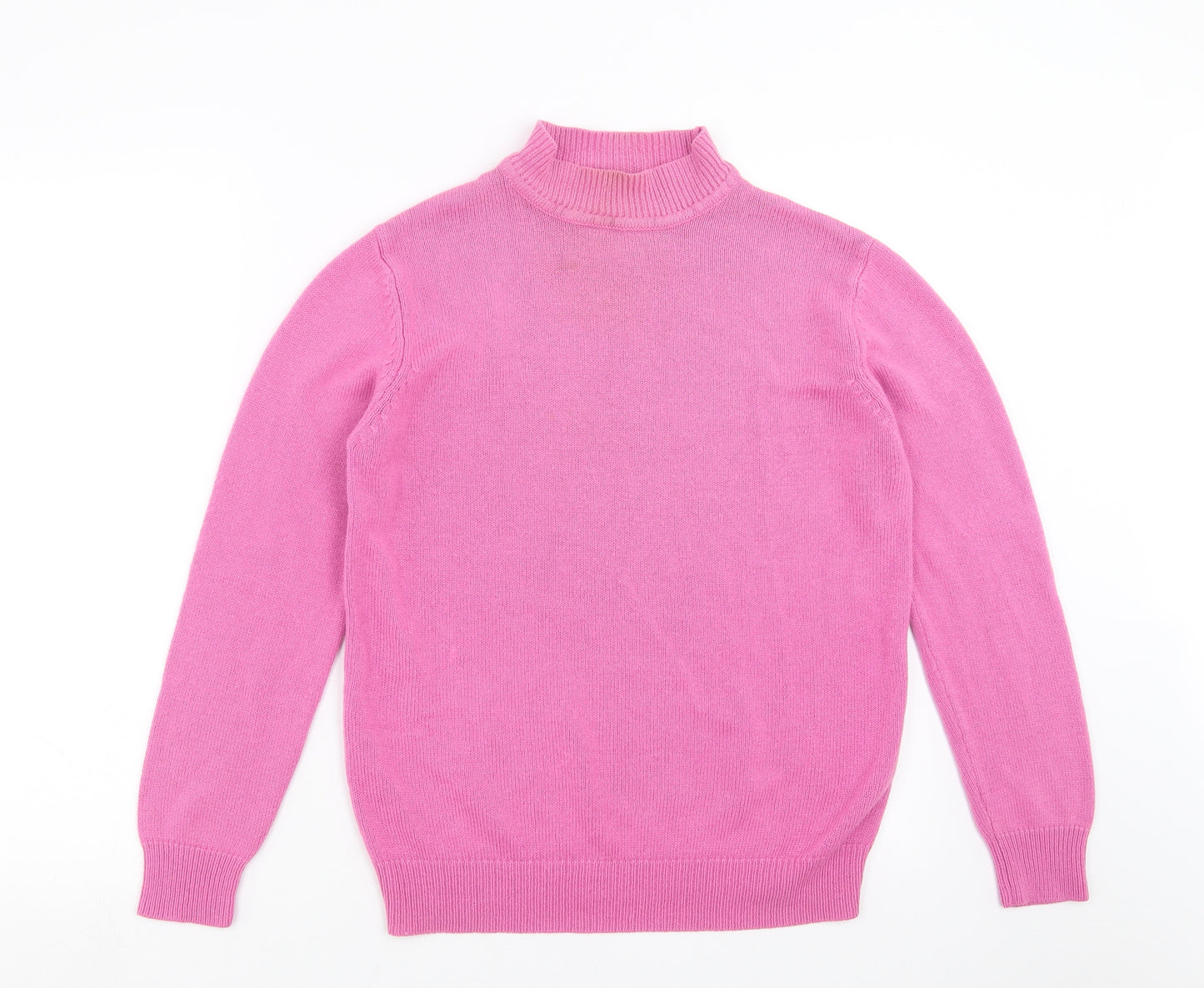Damart Womens Pink  Knit Pullover Jumper Size 10