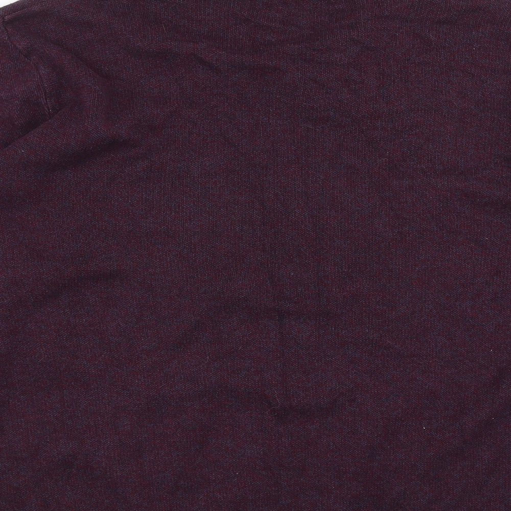 Marks and Spencer Mens Purple  Knit Pullover Jumper Size 2XL