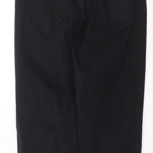 MISS RJ Womens Black  Denim Skinny Jeans Size 6 L25 in