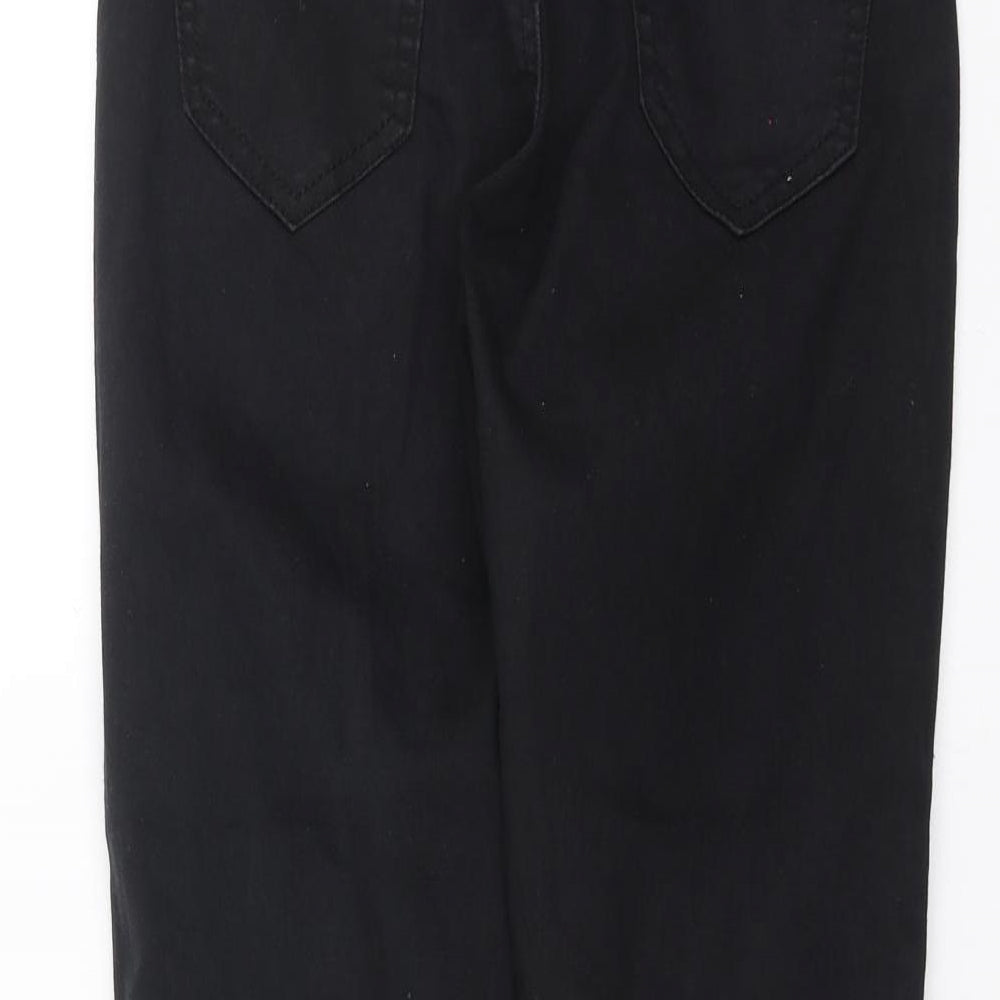 MISS RJ Womens Black  Denim Skinny Jeans Size 6 L25 in
