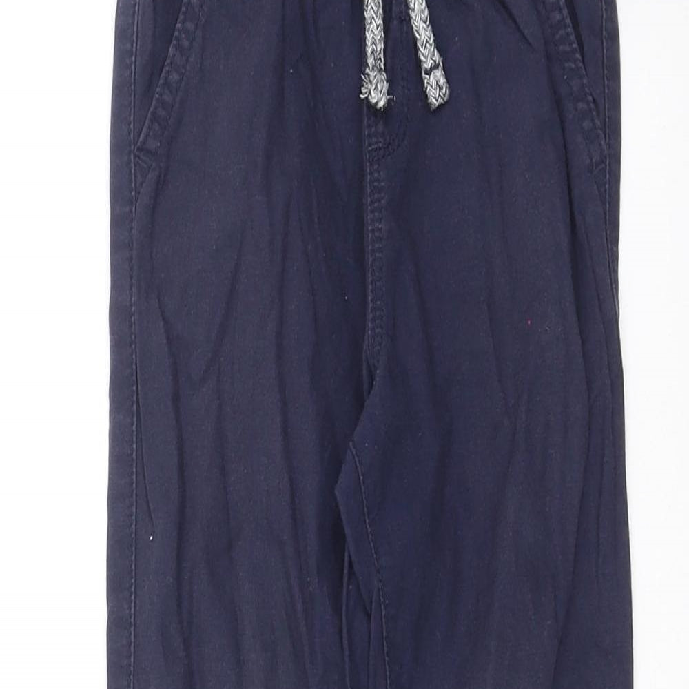 George Boys Blue   Jogger Trousers Size 3-4 Years