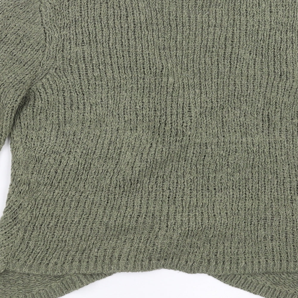 Marks and Spencer Womens Green   Cardigan Jumper Size M