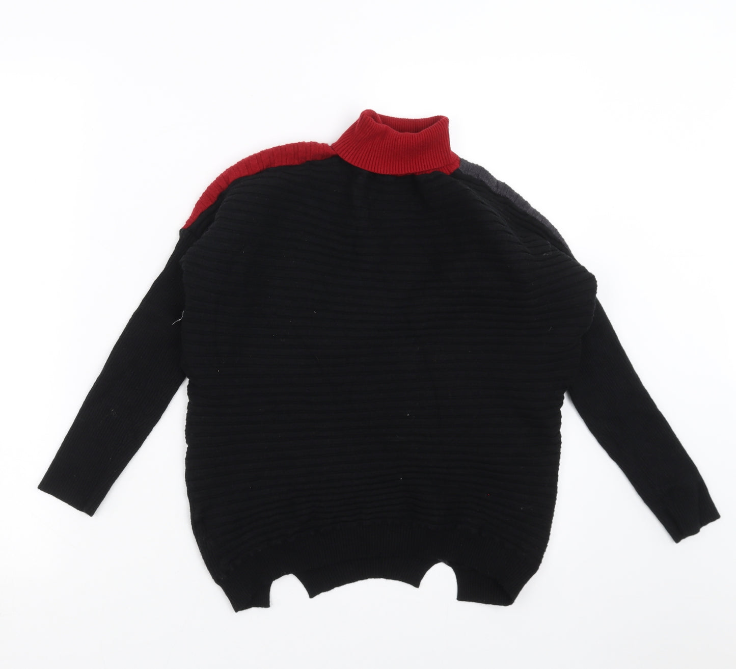 Select Womens Black   Pullover Jumper Size 8  - Colour Block