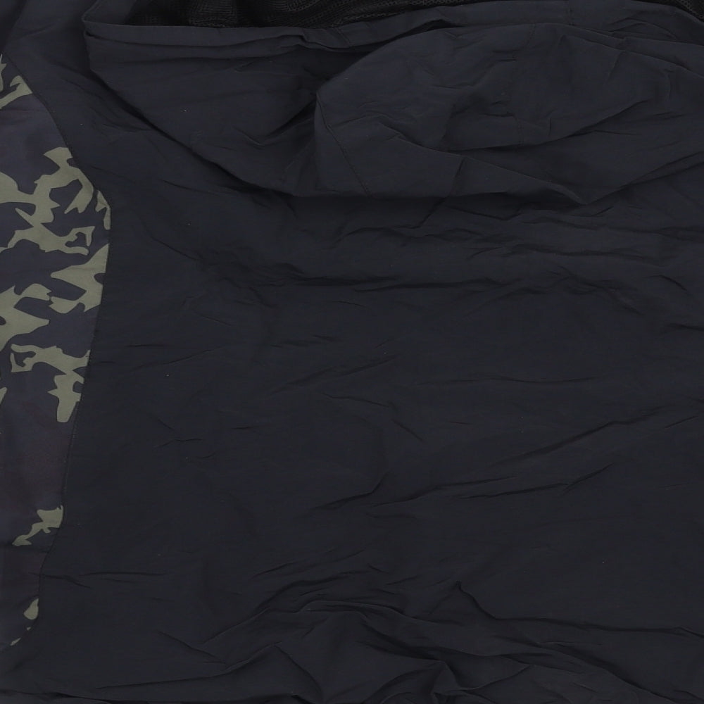 Primark Mens Black Camouflage  Bomber Jacket Jacket Size L