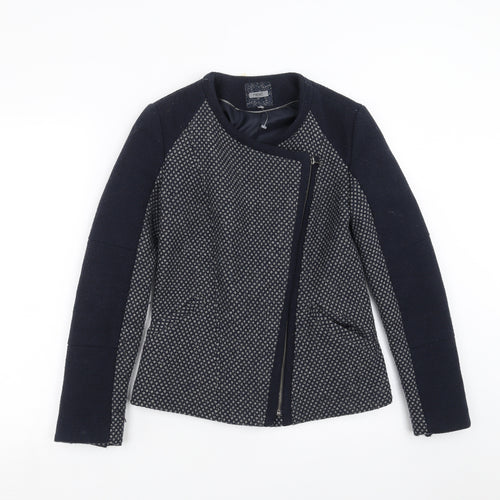 NEXT Womens Blue Geometric  Jacket  Size 8