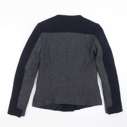 NEXT Womens Blue Geometric  Jacket  Size 8