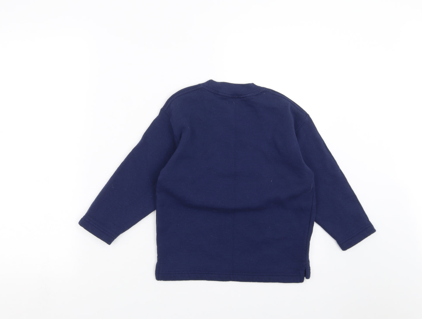 Fruit of the Loom Boys Blue   Pullover Sweatshirt Size 5-6 Years