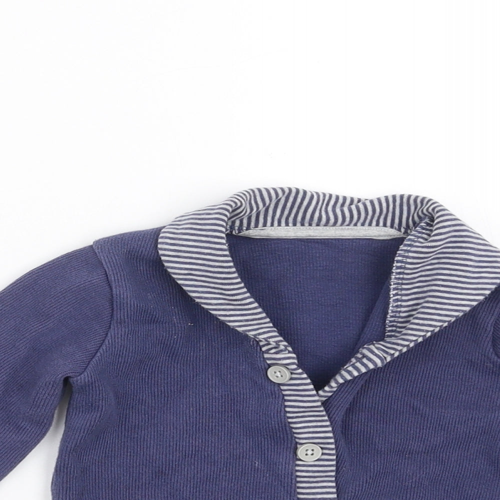George Baby Blue   Cardigan Jumper Size 18-24 Months