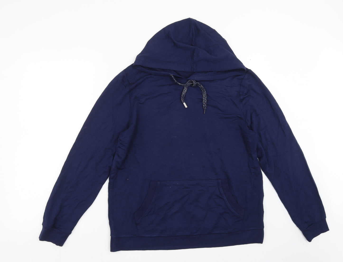 indigo & co Womens Blue   Pullover Hoodie Size M