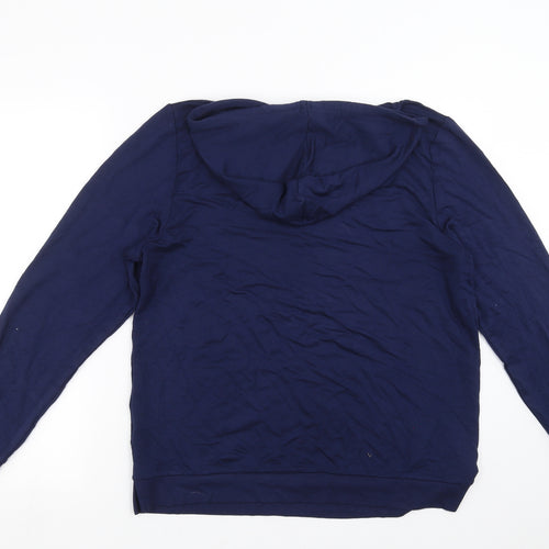 indigo & co Womens Blue   Pullover Hoodie Size M