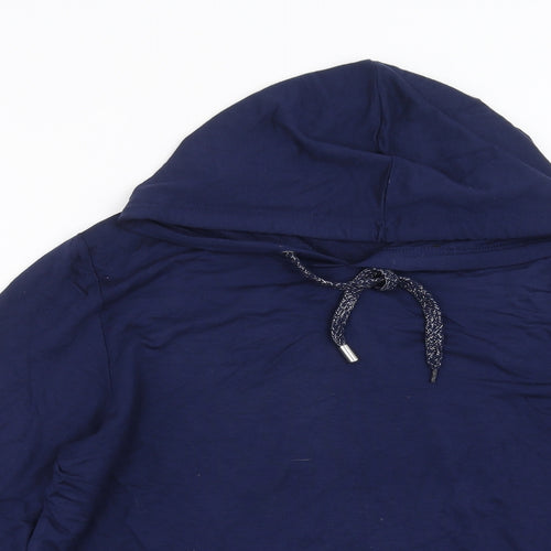 indigo & co Womens Blue   Pullover Hoodie Size M