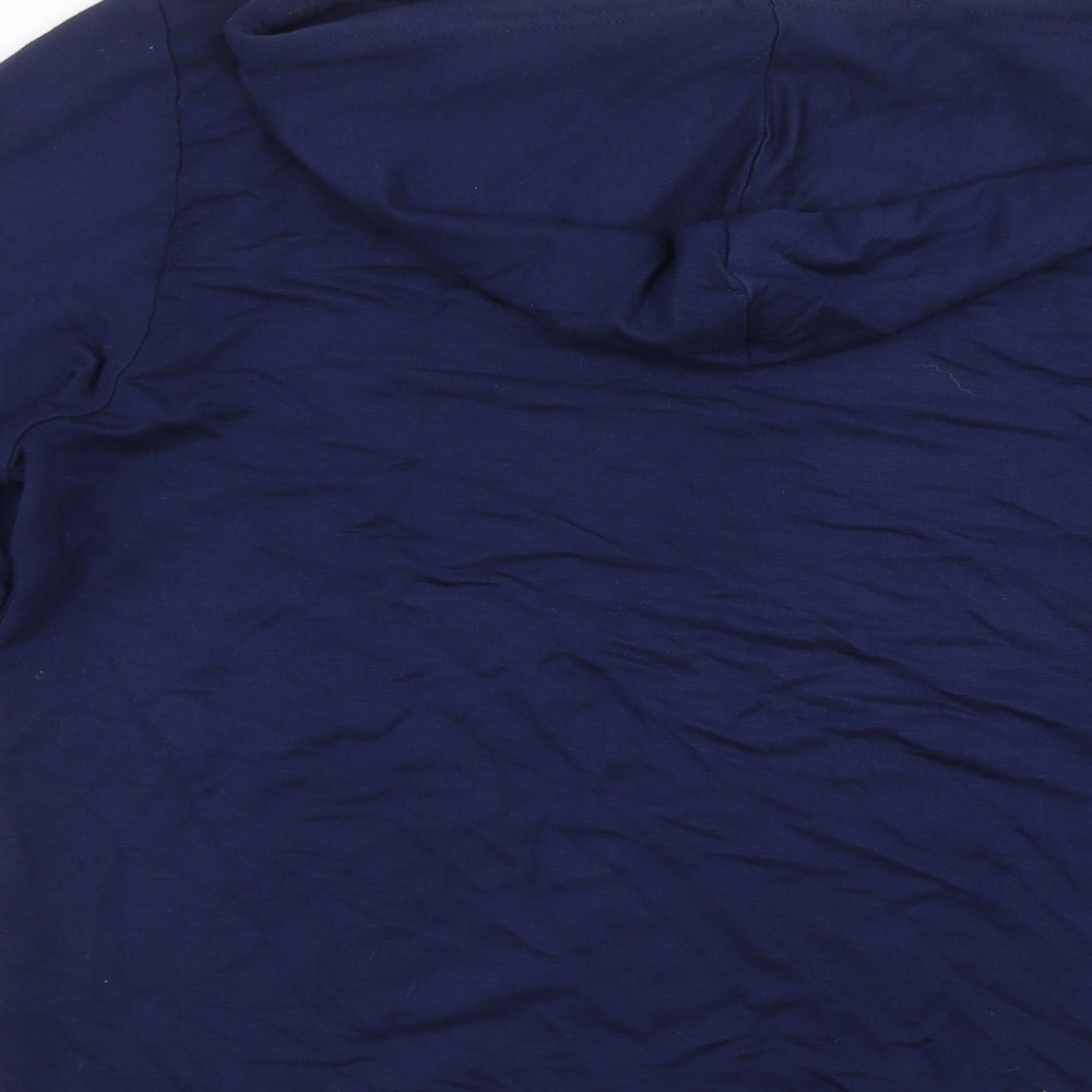 indigo & co Womens Blue   Pullover Hoodie Size M