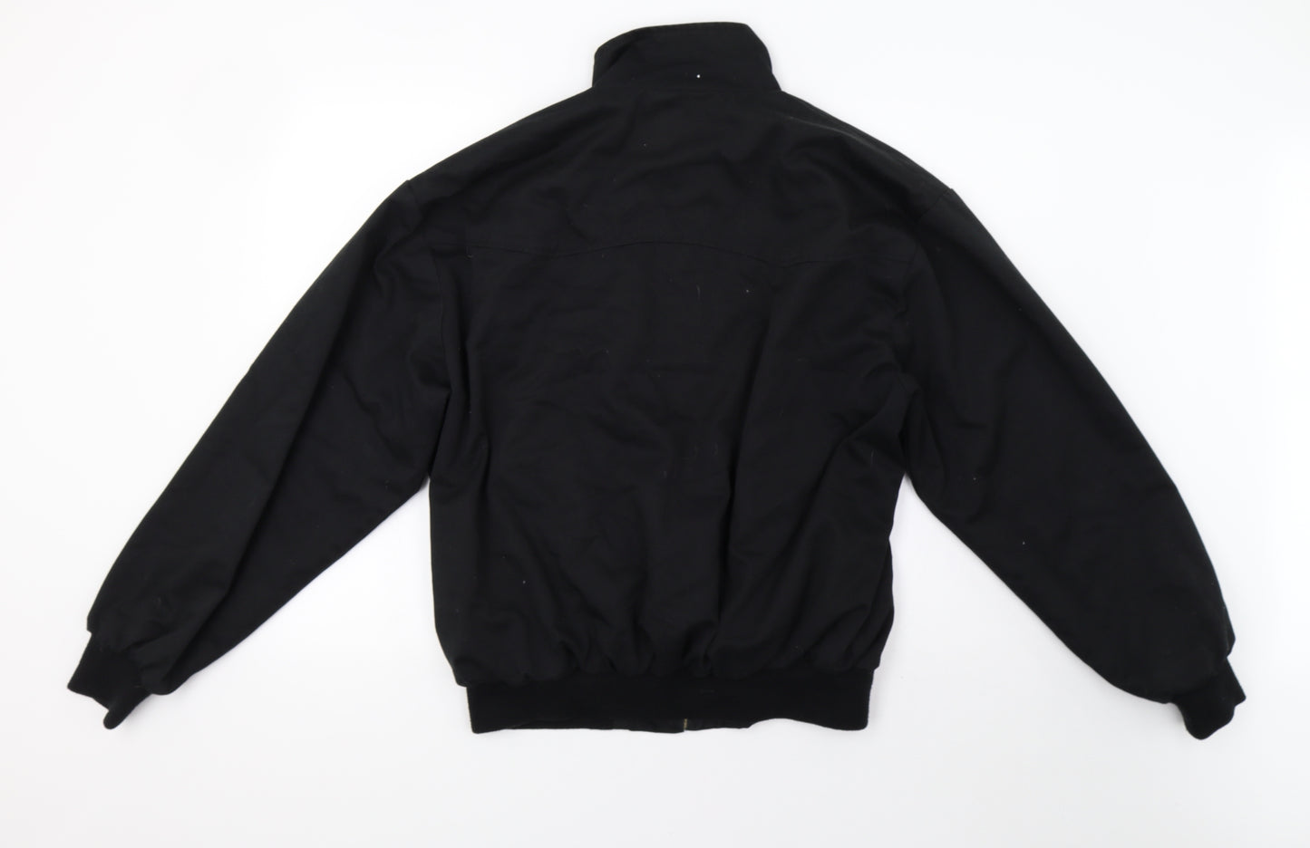 Preworn Mens Black   Bomber Jacket Jacket Size XL  - 46inch chest
