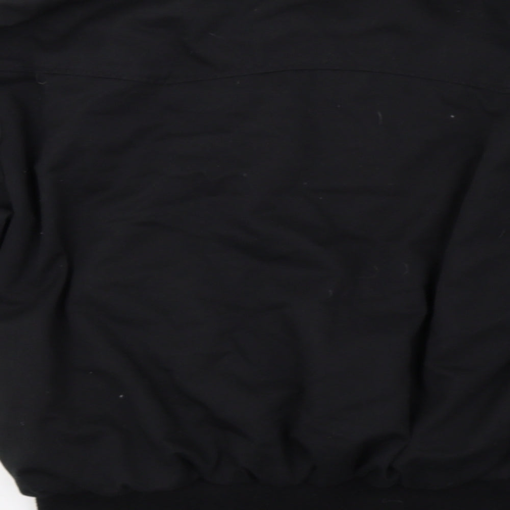 Preworn Mens Black   Bomber Jacket Jacket Size XL  - 46inch chest