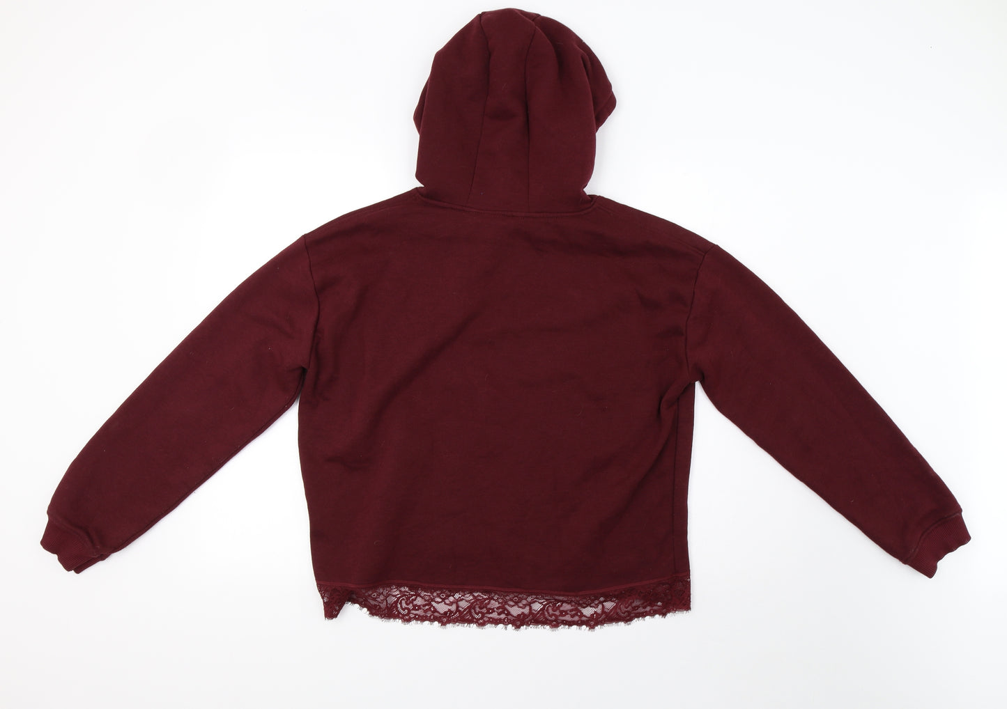 Primark Womens Red   Pullover Hoodie Size 14