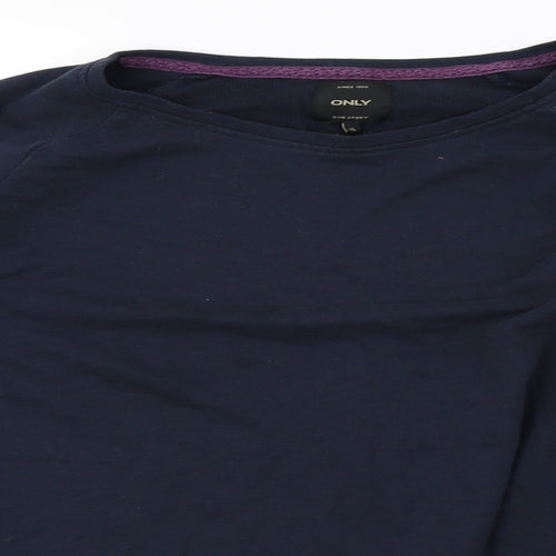 Only Womens Blue   Pullover Sweatshirt Size XL
