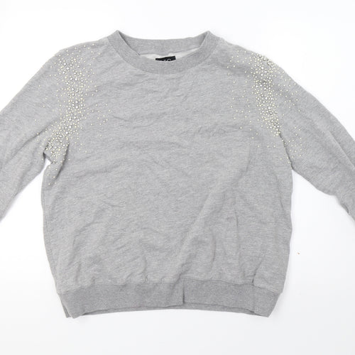 A&G Womens Grey   Pullover Sweatshirt Size 16