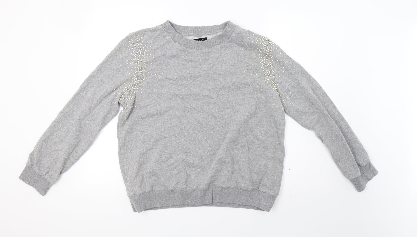 A&G Womens Grey   Pullover Sweatshirt Size 16