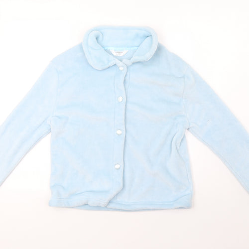 marlon Womens Blue  Fleece Jacket  Size 14