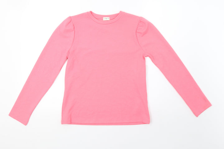F&F Girls Pink Pullover Sweatshirt Size 12-13 Years