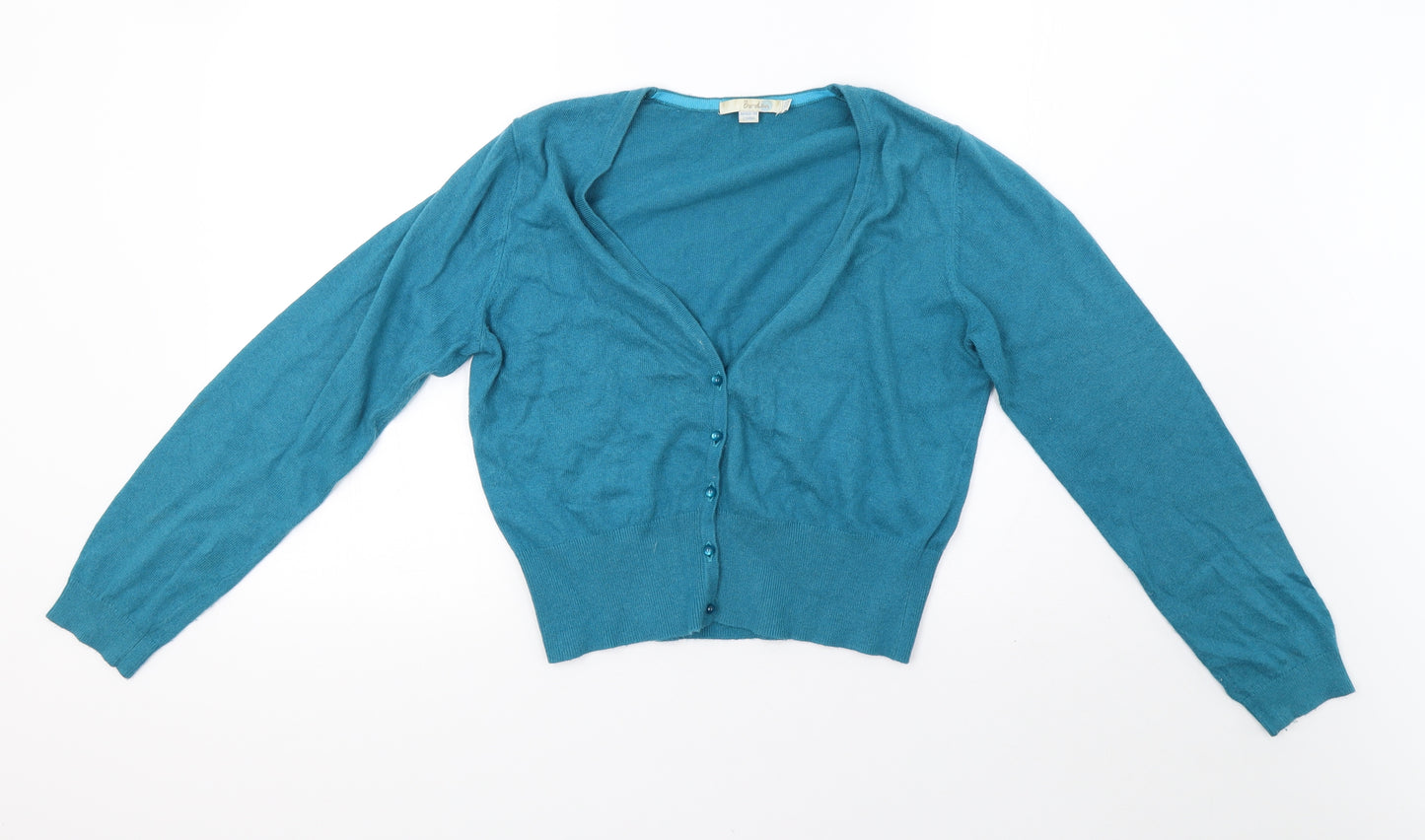 Boden Womens Blue  Knit Cardigan Jumper Size 14