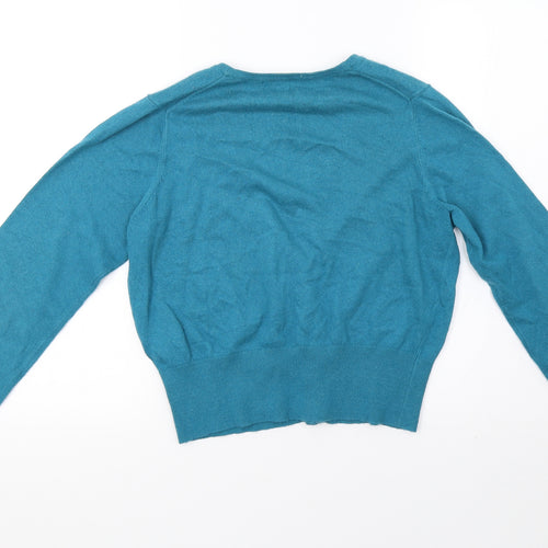 Boden Womens Blue  Knit Cardigan Jumper Size 14