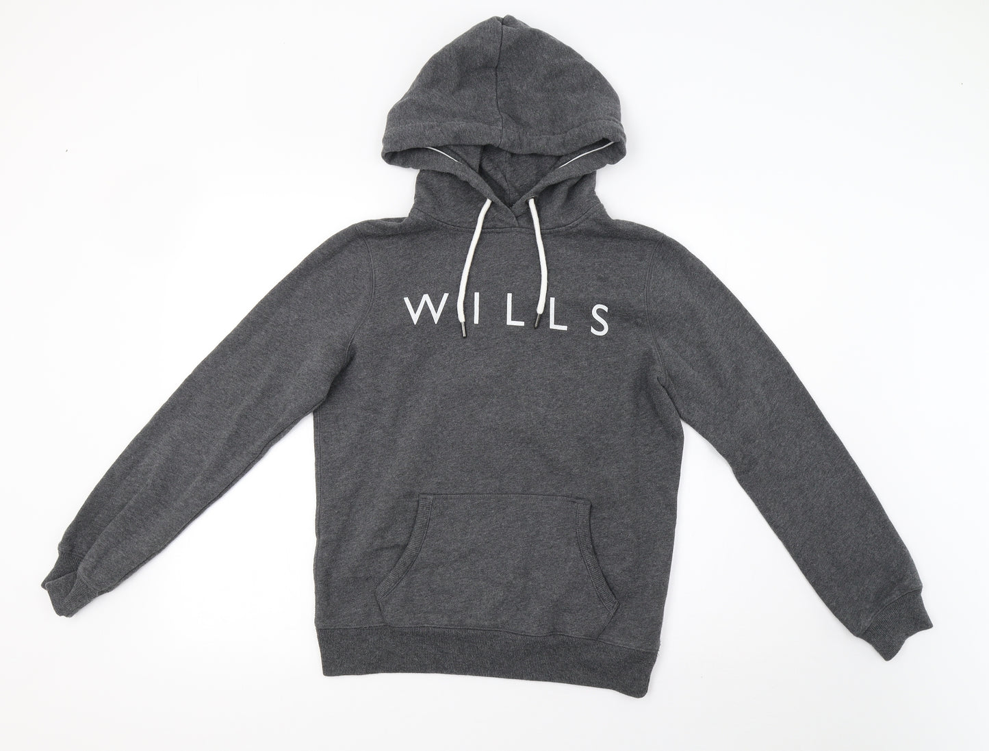 Jack Wills Womens Grey   Pullover Hoodie Size 10