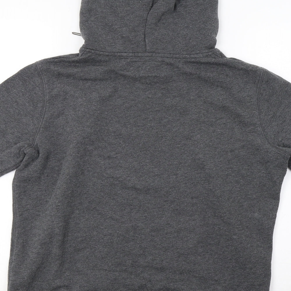 Jack Wills Womens Grey   Pullover Hoodie Size 10