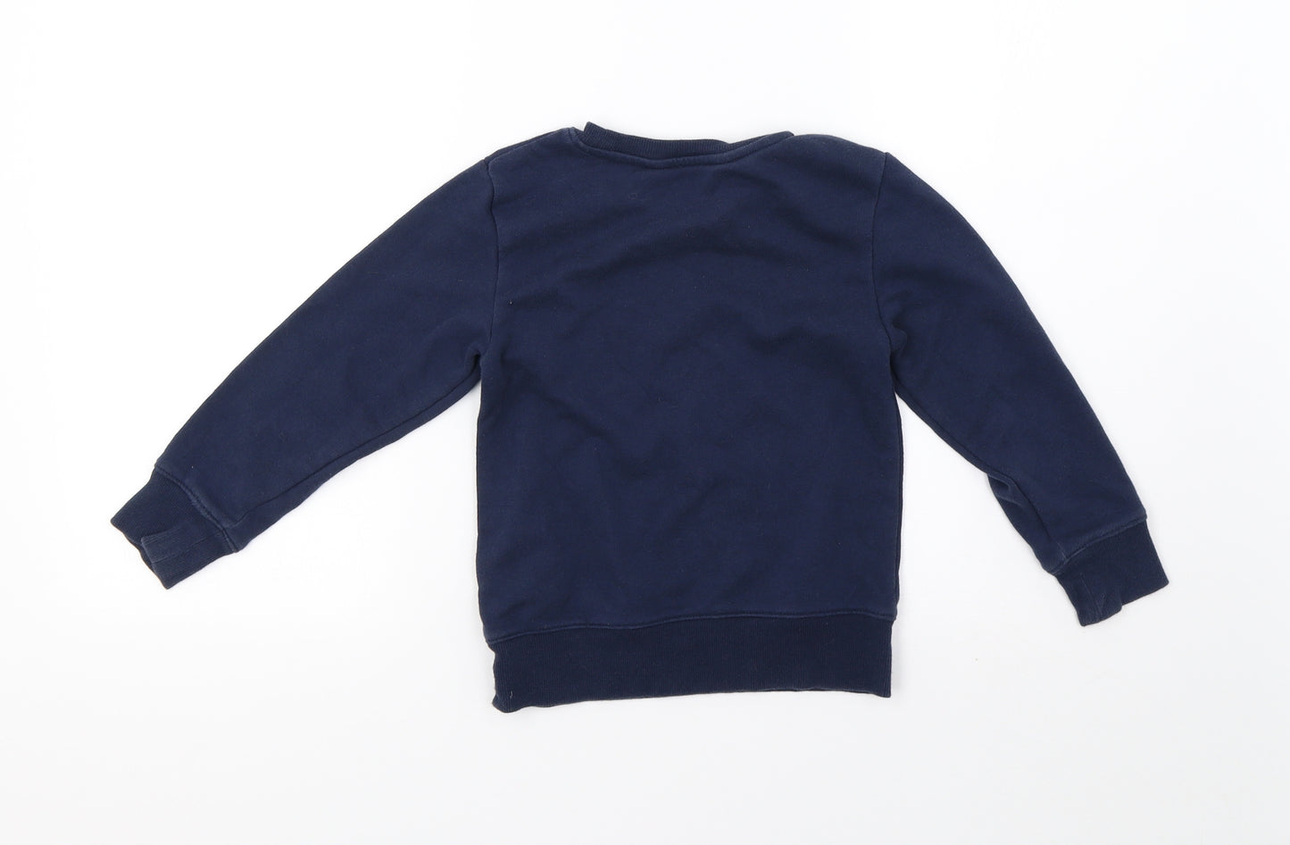 H&M Boys Blue   Pullover Sweatshirt Size 5 Years
