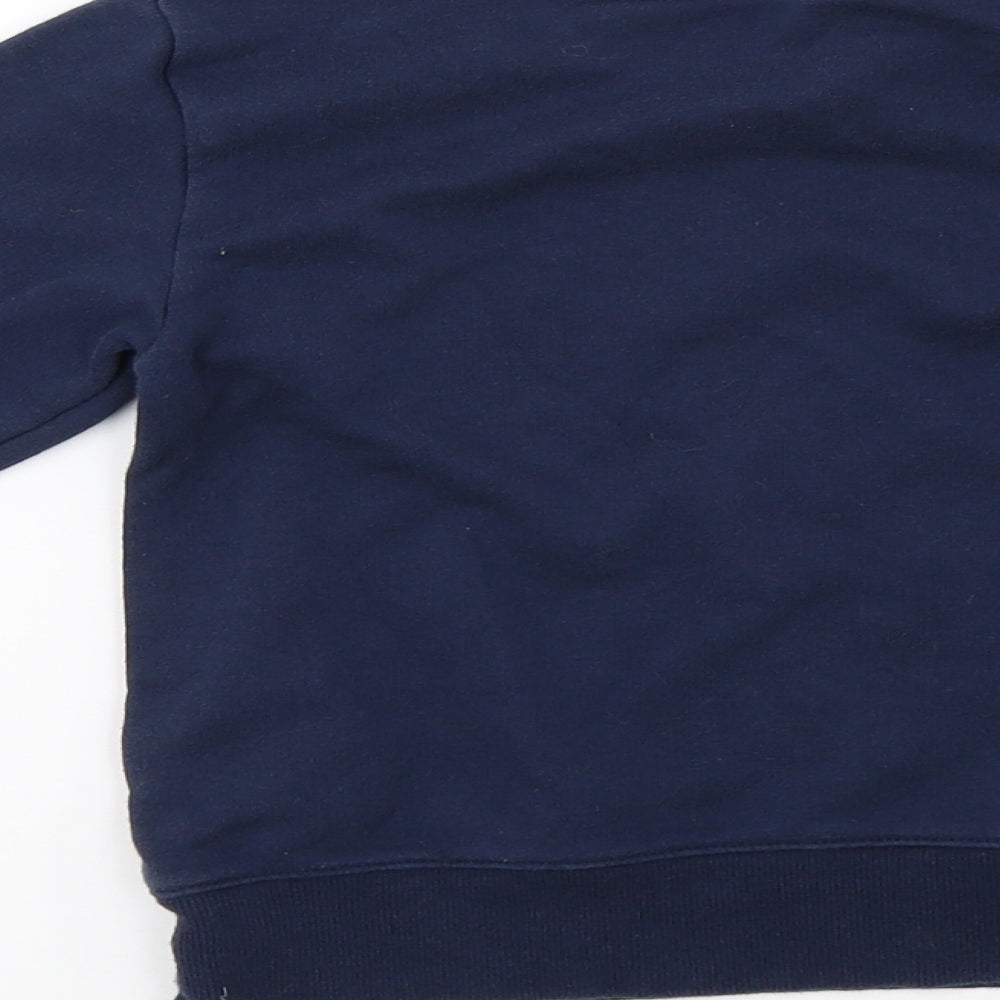 H&M Boys Blue   Pullover Sweatshirt Size 5 Years