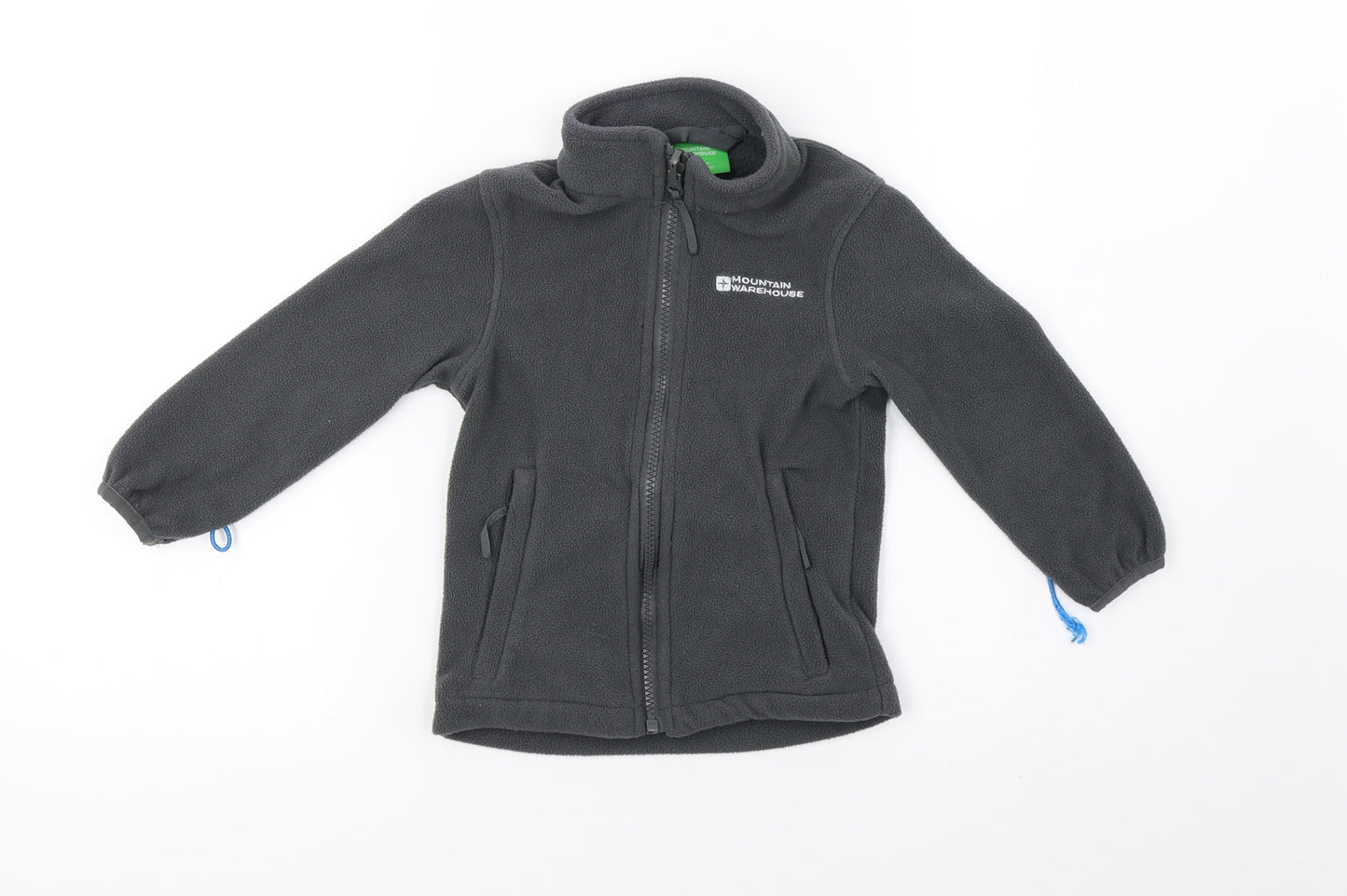 Mountain Warehouse Boys Grey  Fleece Full Zip Sweatshirt Size 2-3 Years