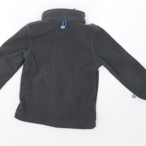 Mountain Warehouse Boys Grey  Fleece Full Zip Sweatshirt Size 2-3 Years