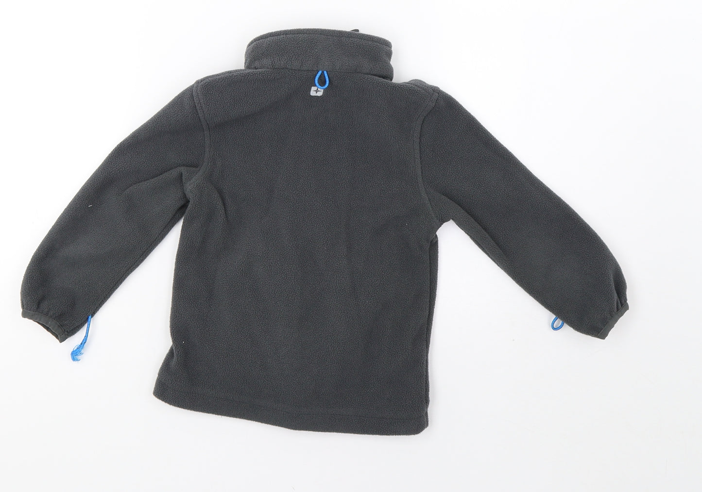 Mountain Warehouse Boys Grey  Fleece Full Zip Sweatshirt Size 2-3 Years