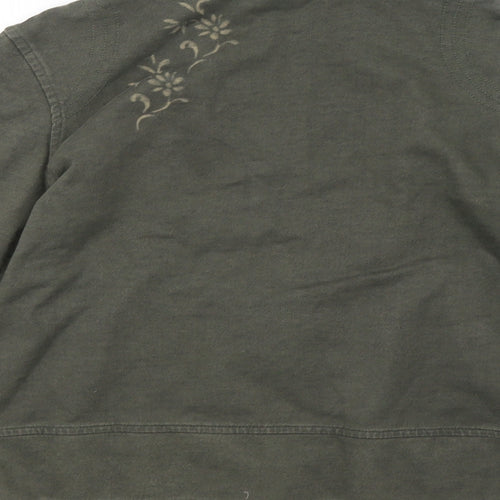 NEXT Womens Green  Velvet Jacket  Size 12
